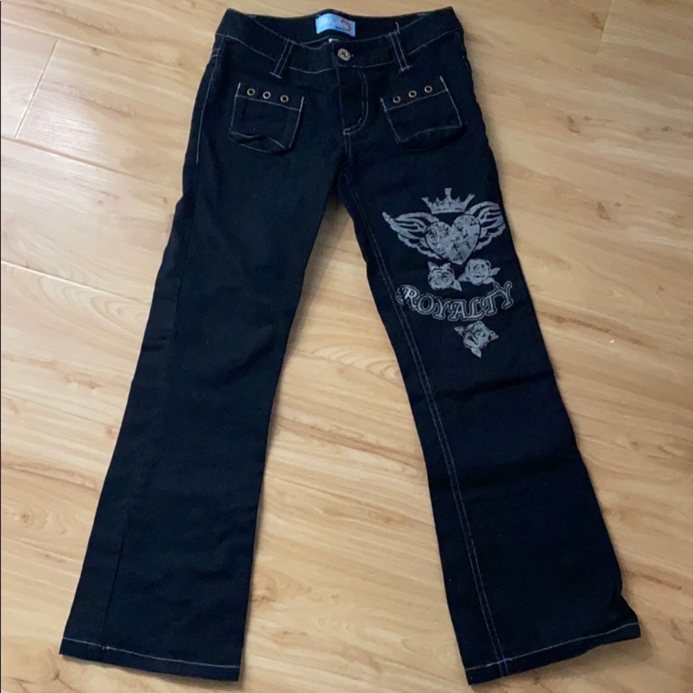 Black flare pants/jeans